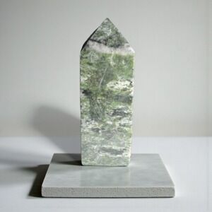 Rare Diopside Pyrite Crystal Tower | Manifestation & Grounding‎ Obelisk